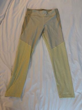 Outdoor Voices Two-Tone Yellow Leggings